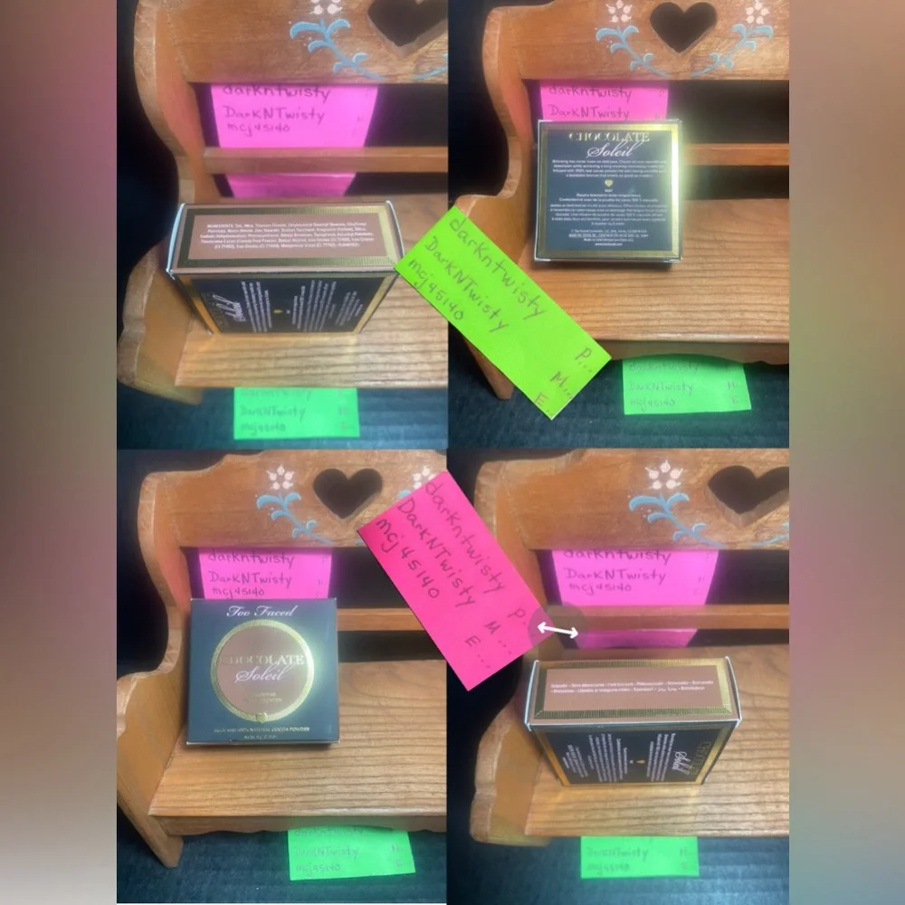 BNIB Too Faced Chocolate Soleil Cocoa Powder Longwear Matte Bronzer compact